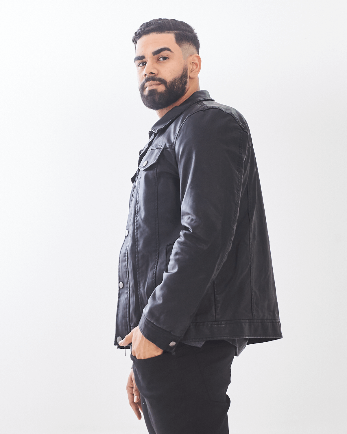 Jaqueta rock best sale masculina