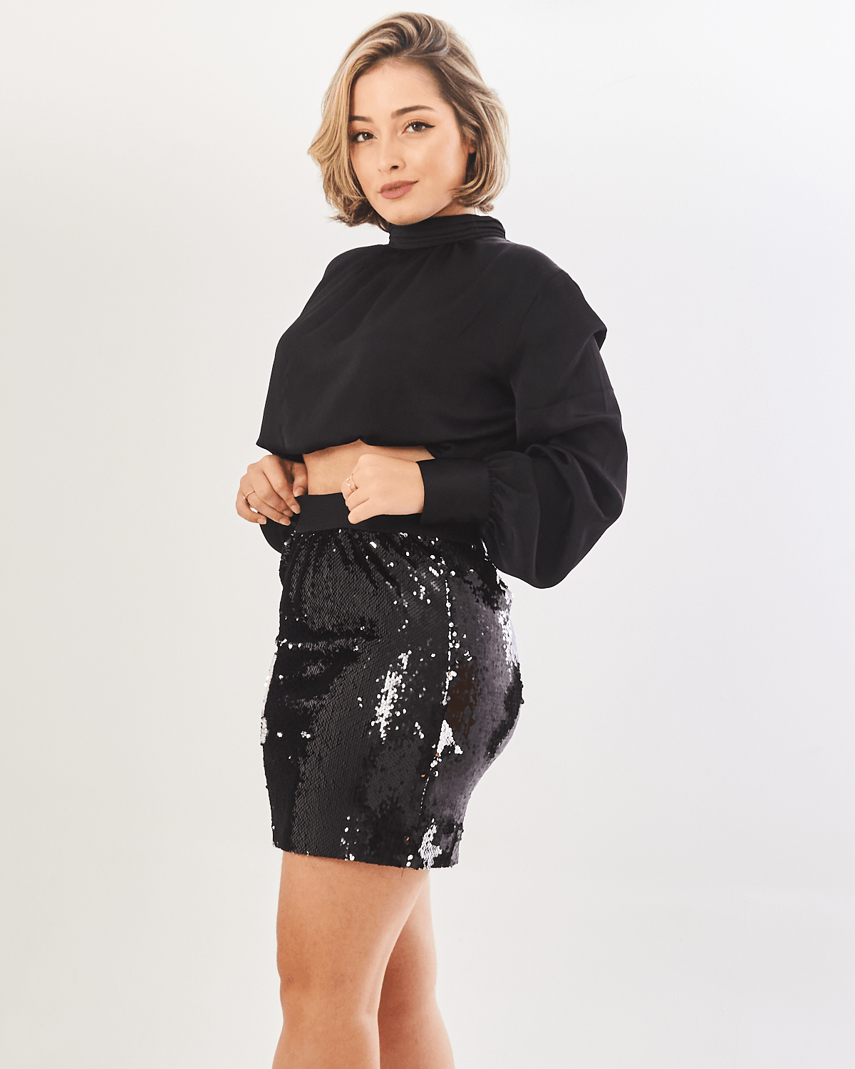 Cropped-Feminino-Liso-Gola-Alta-Kesses-