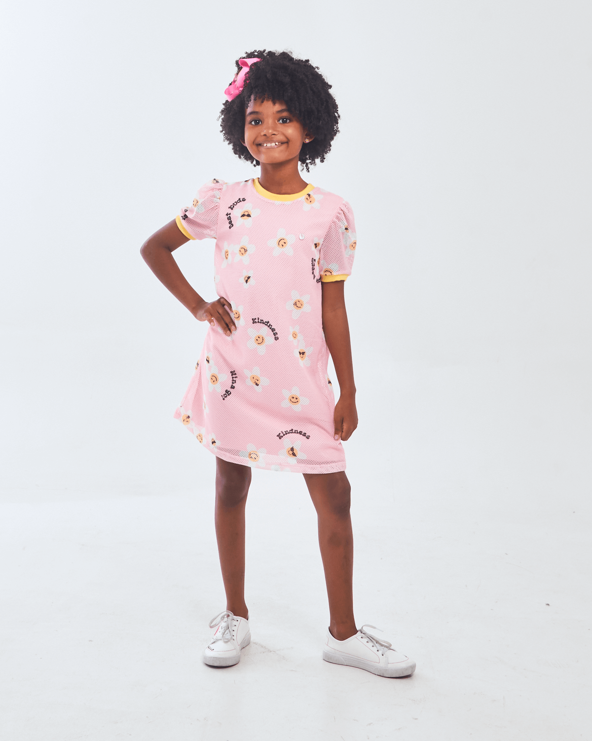Vestido-Feminino-Infantil-Em-Tela-Acucena-