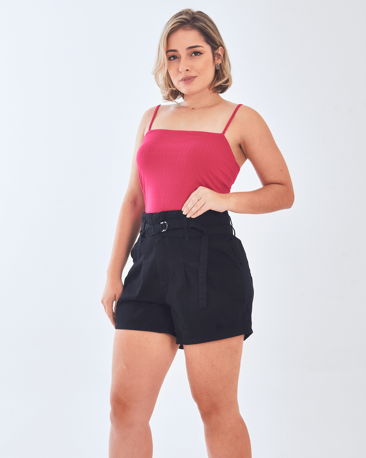 Cropped-Feminino-Canelado-Lunender