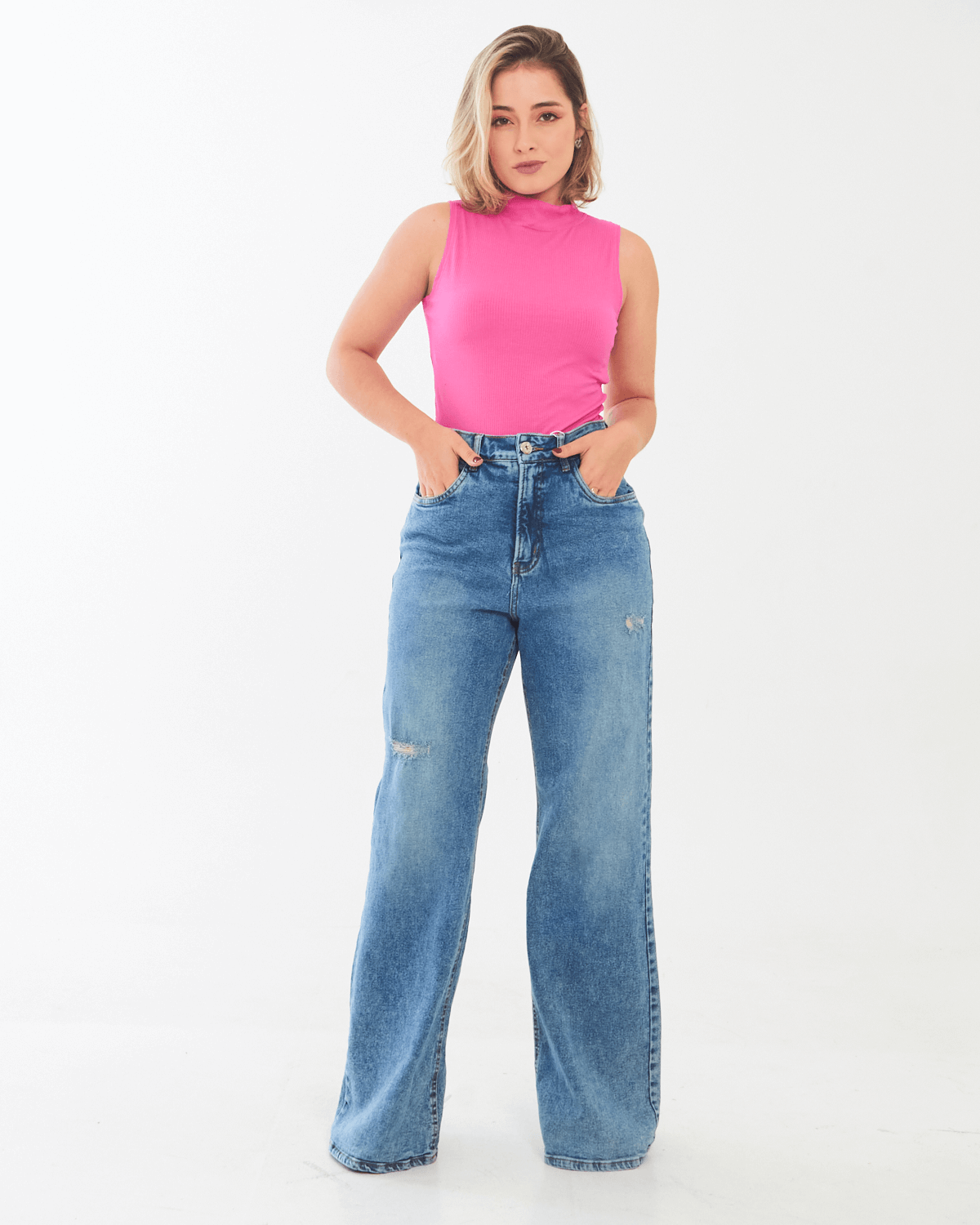 Calças jeans femininas 2024 diferentes