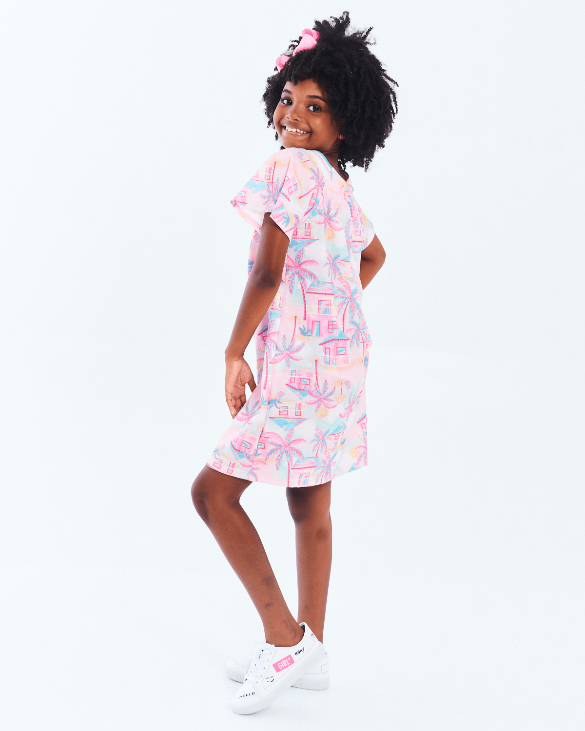 Vestido-Feminino-Infantil-Estampado-Alakazoo