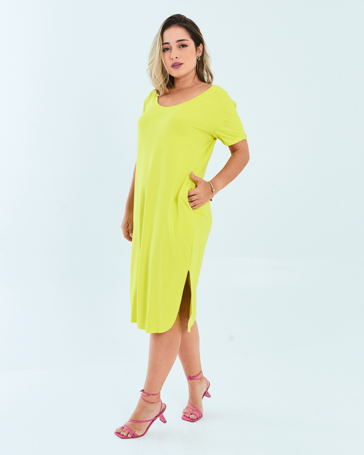Vestido-Feminino-Liso-Groovy