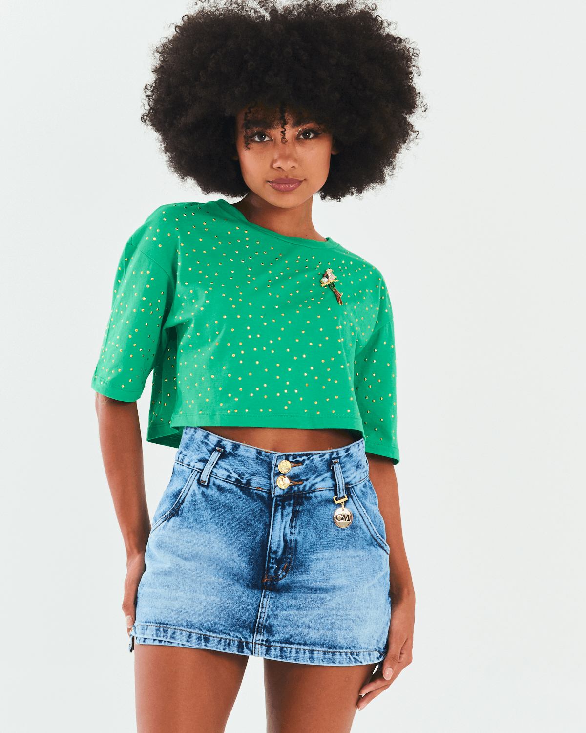 Cropped-Feminino-Pedraria-e-Broche-Lov-It-