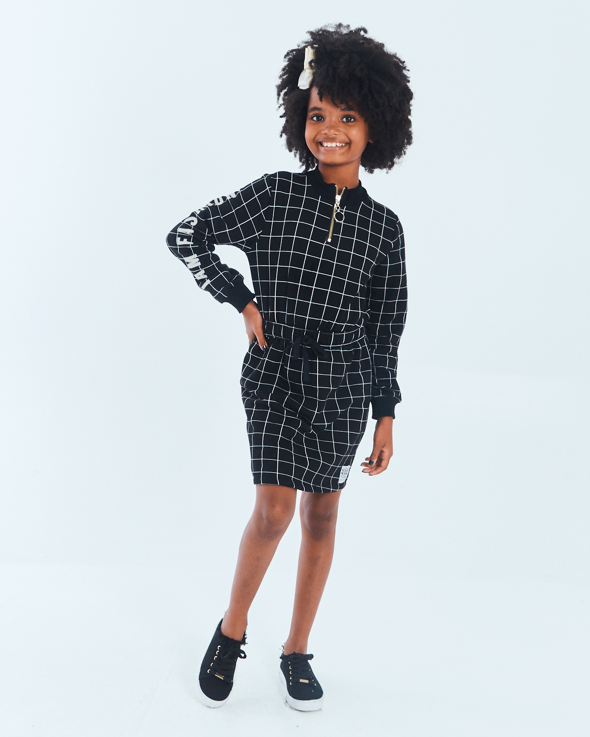 Vestido de moletom deals infantil