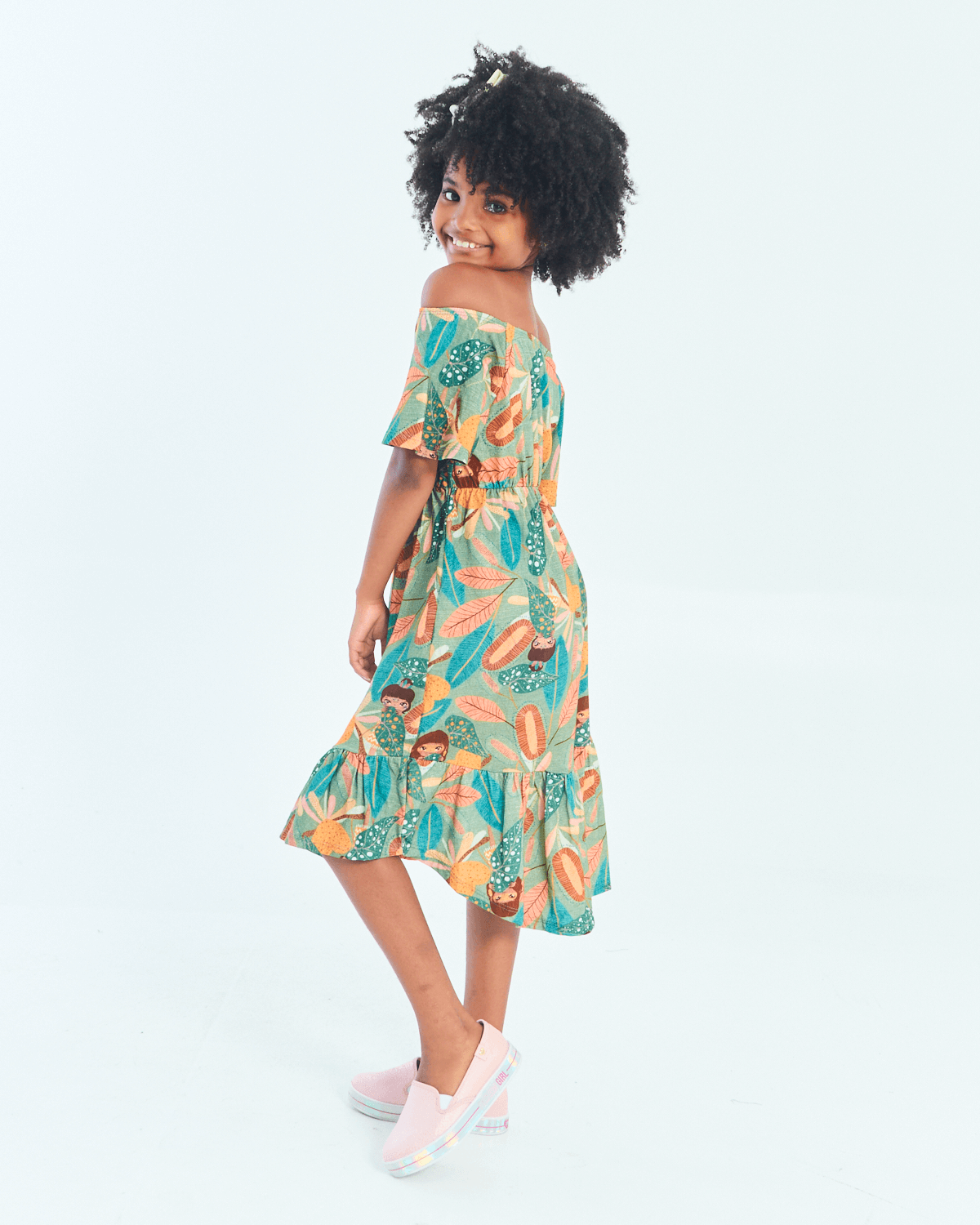 Vestido-Feminino-Infantil-Estampado-Alakazoo-