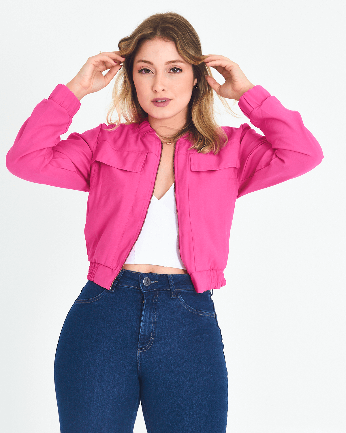 Jaquetas 2024 bomber feminina