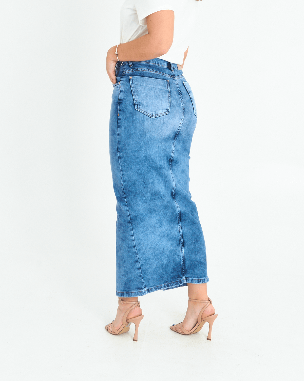 Saia jeans canal da best sale mancha