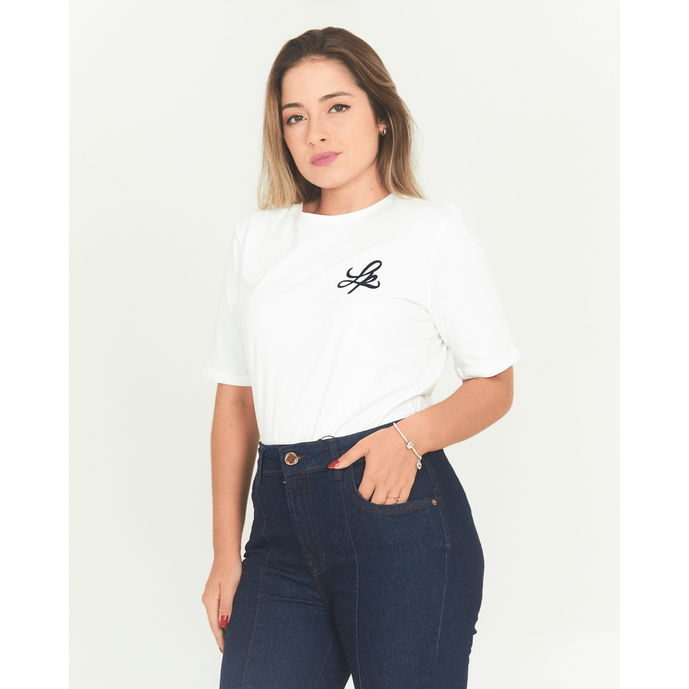 T- shirt com lenço  - Lança perfume
