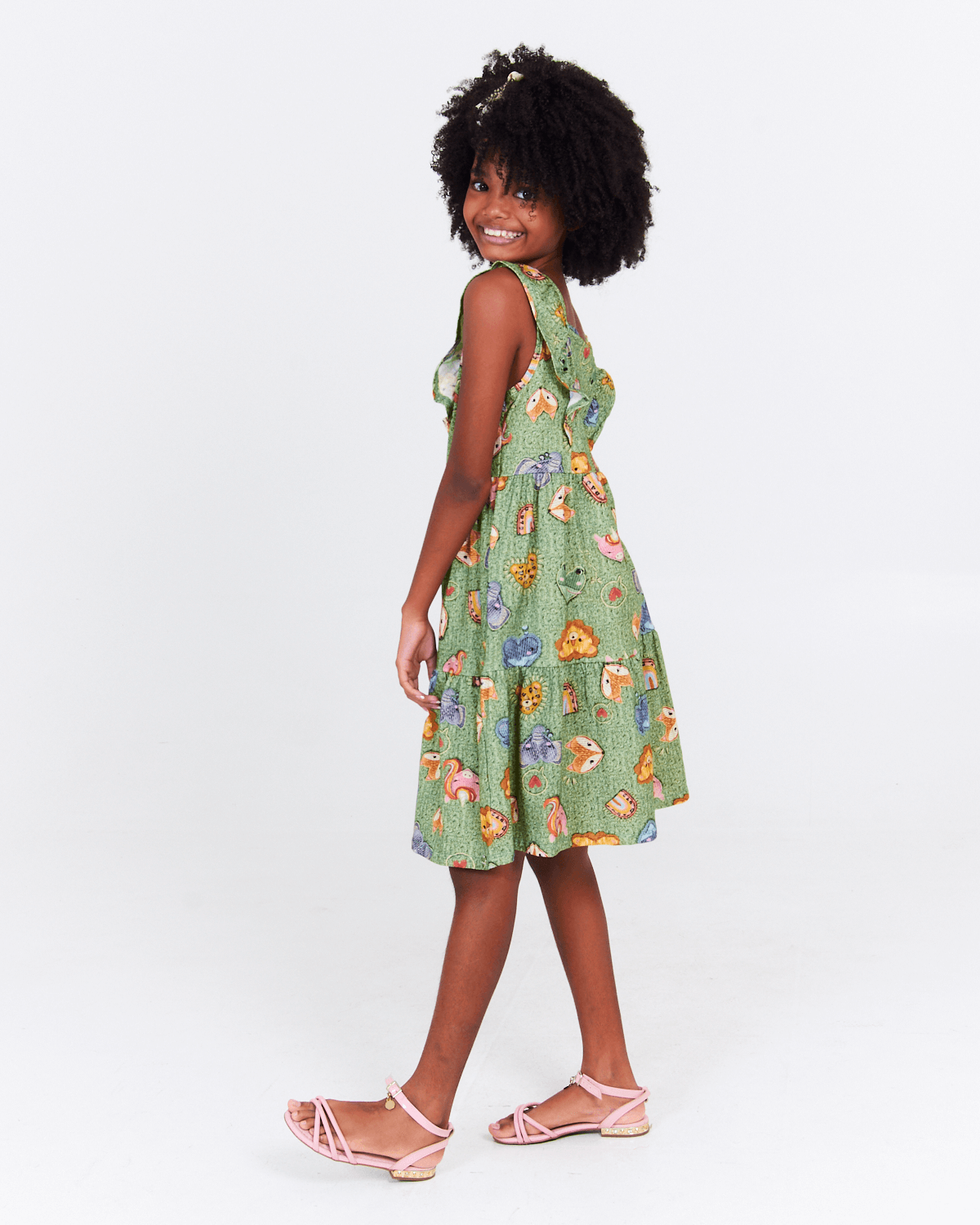 Vestido-Feminino-Infantil-Estampado-Alakazoo