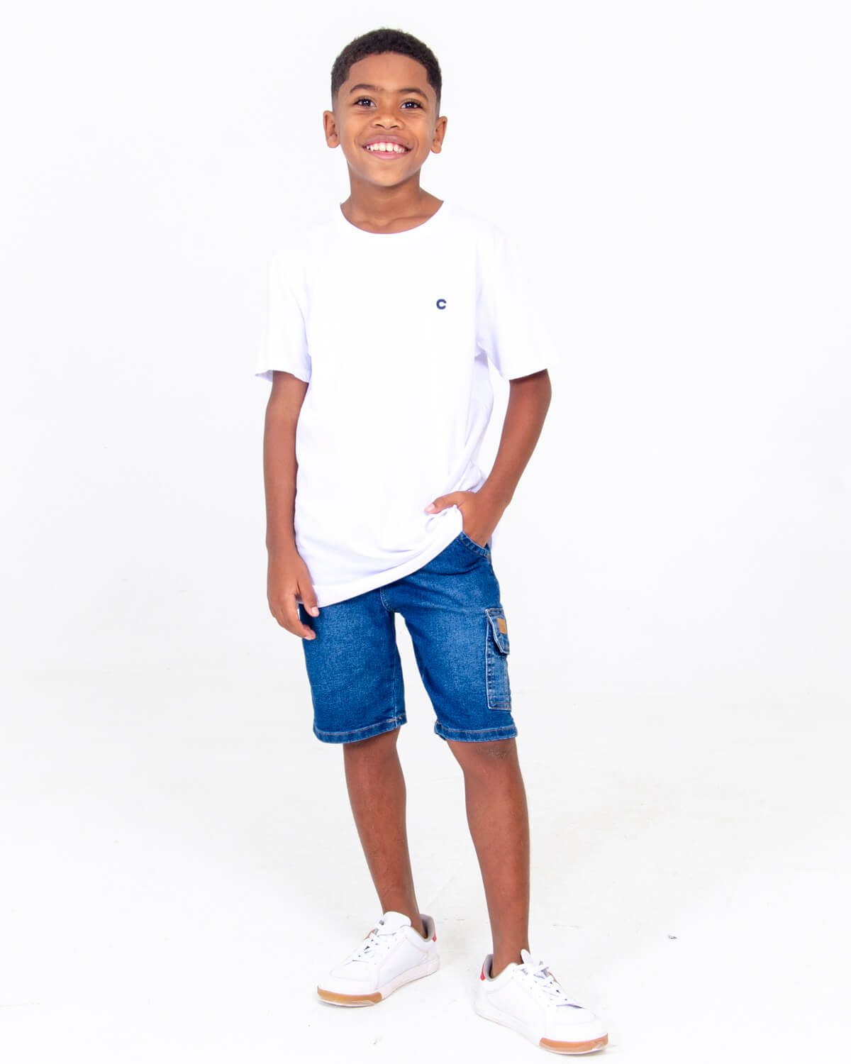 Bermuda-Infantil-Masculina-Cargo-Max-Denim