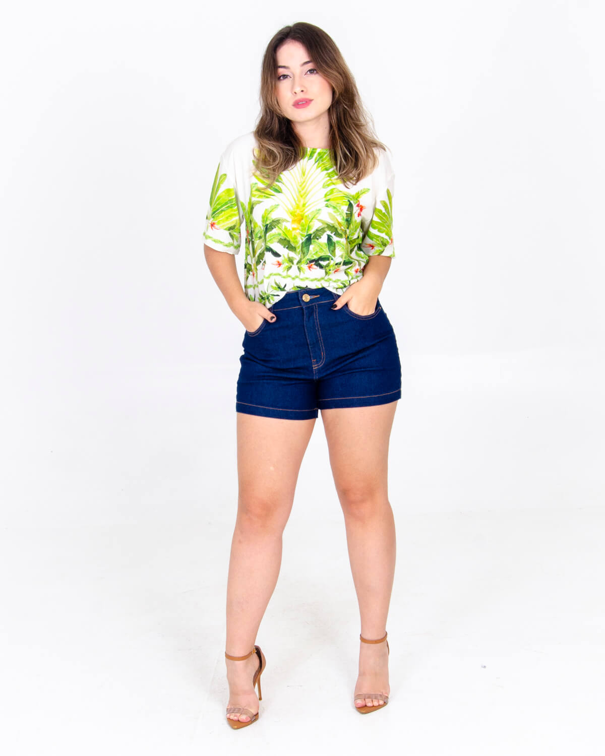 Short-Feminino-Jeans-Dimy