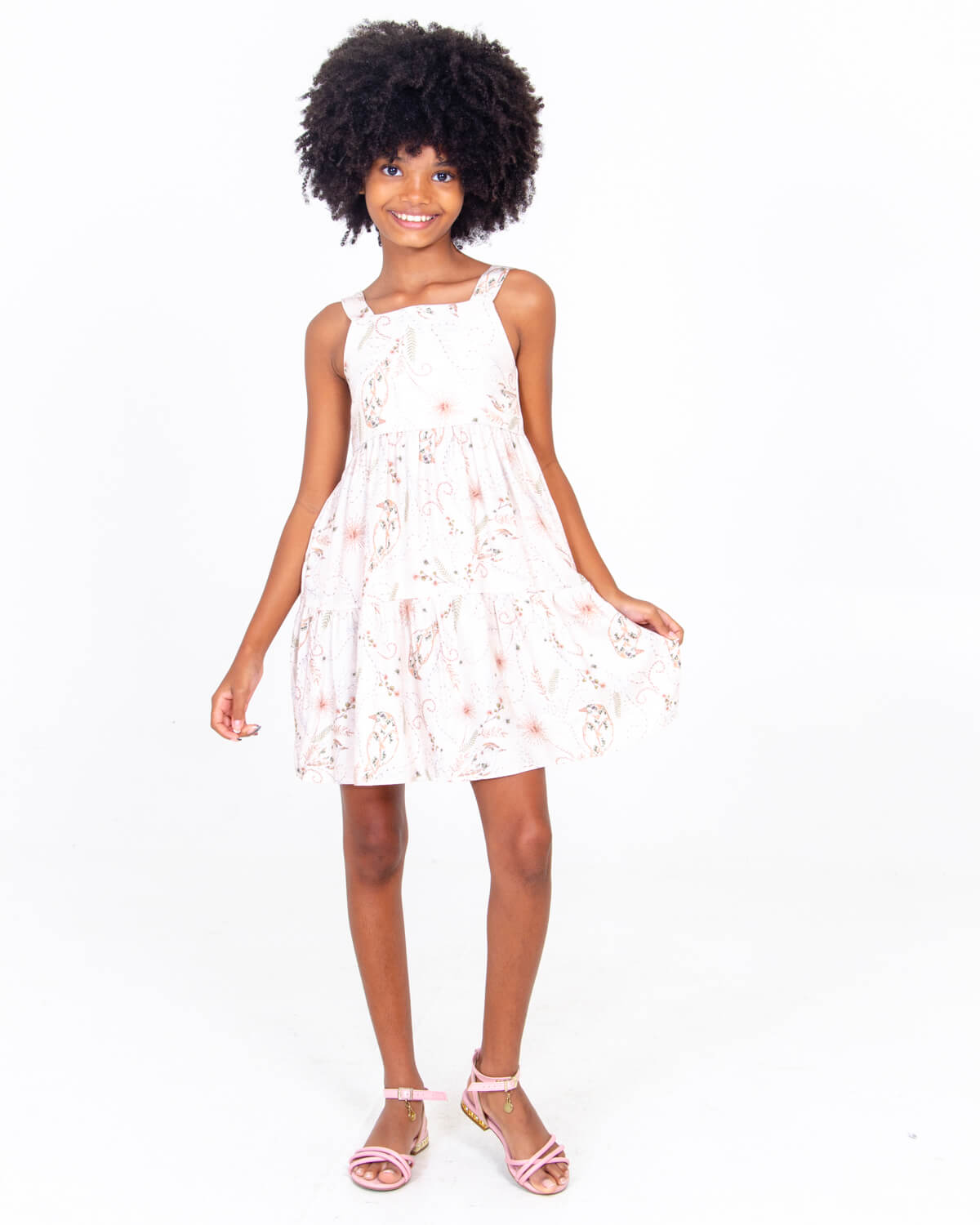 Vestido-Feminino-Infantil-Estampado-Alakazoo