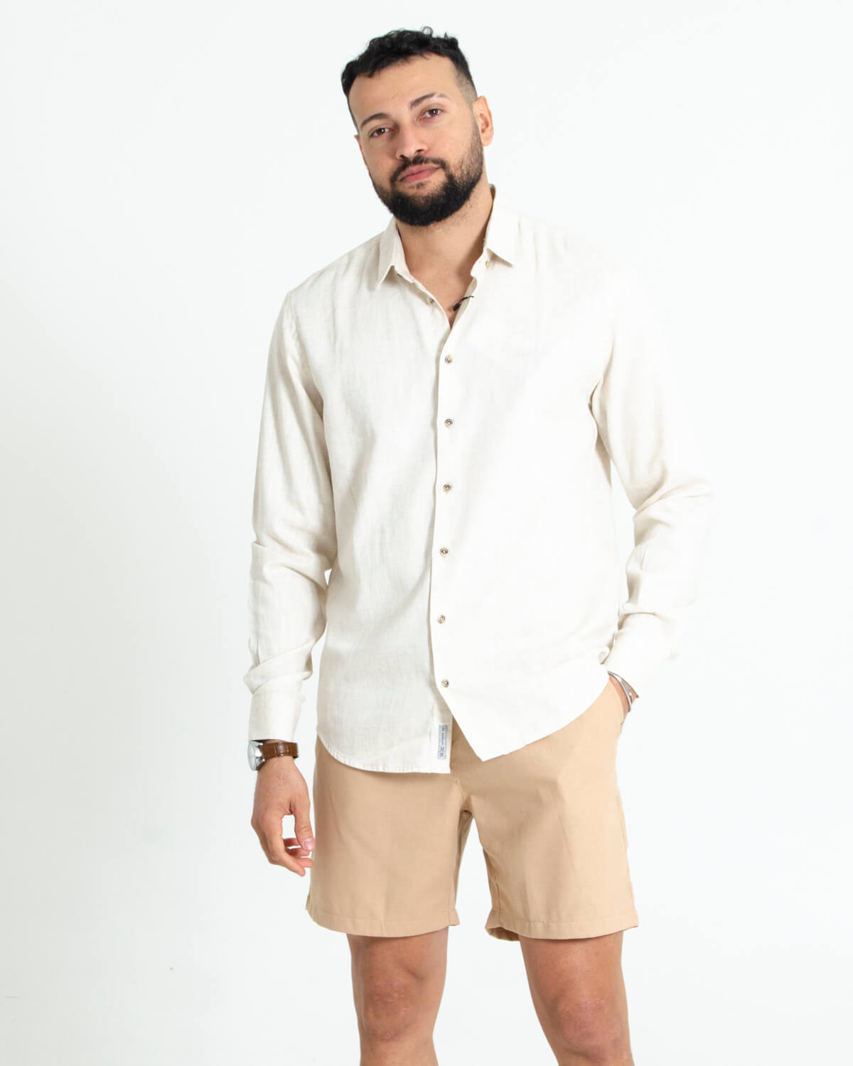 Camisa-Masculina-Social-LIsa-Hangar