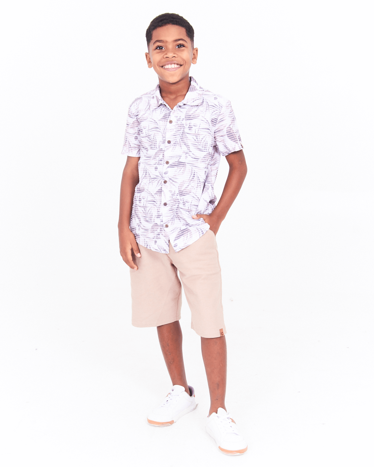 Conjunto-Masculino-Infantil-Bermuda-e-Blusa-de-Botao-Carinhoso---1000119803